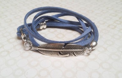 Cómo hacer en 5 pasos una pulsera de antelina y zamak