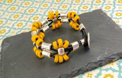 Paso a paso pulsera Fresia