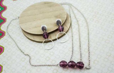El conjunto de collar y pendientes que te hará triunfar estas navidades.
