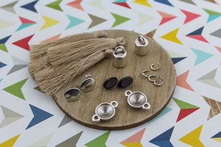abalorios-pendiente-pompones-y-entrepieza-swarovski-verano-la-fermina-zamak-plata-bisuteria-nuevo