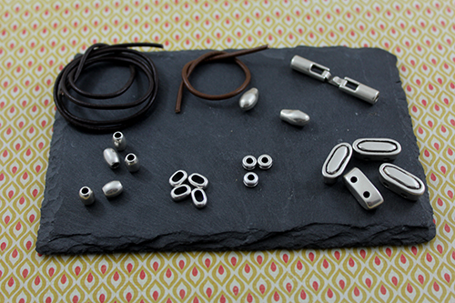 collar pasadores ovalados