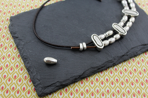 collar pasadores ovalados