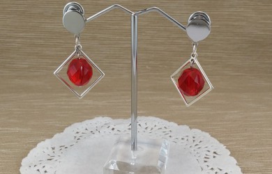 Vídeo Tutorial. Pendientes Bola Facetada de Cristal Checo