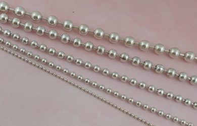 Cadenas Bolas: Una variada gama para tus diseños de bisutería