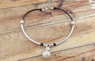 Vídeo Tutorial: Collar Corto Cerámica y Tubos